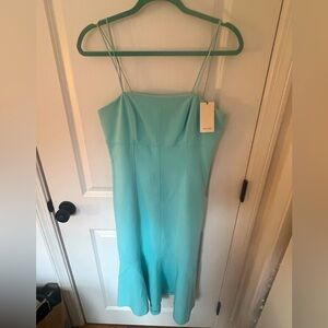NEVER WORN Cinq a Sept Blue Topaz Dress- Size 8